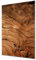 banjado Glas Magnettafel 60x90cm / Magnetwand Glas/Magnetpinnwand als Memoboard Glas/Pinnwand Magnettafel Küche, Büro, Kinderzimmer inkl. 4 Magnete & Montageset - Trockenes Holz