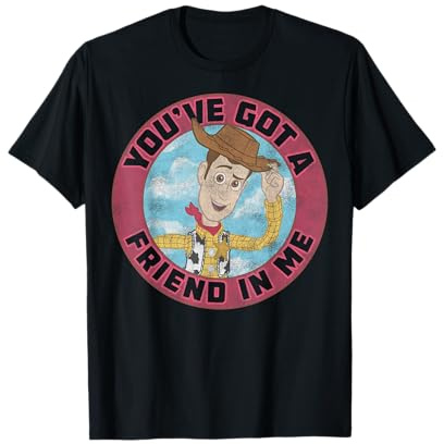 Disney Pixar Toy Story Woody You've Got A Friend In Me T-Shirt