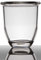 INNA-Glas Pot à orchidée en Verre FYNNN, Conique/Rond, Transparent, 15cm, Ø13,5cm - Vase Transparent/Bougeoir en Verre