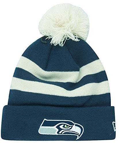 New Era Wintermütze Beanie - Ivory Seattle Seahawks
