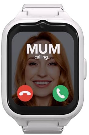 Moochies Connect Smartwatch 4G, Weiß