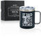Onebttl Dad Gifts Coffee Mug Cup Stainless Steel, Father Presents from Daughter Son for Father's Day Birthday Christmas, Travel Mug with Lid, 350ml/12oz - If Dad Can't Fix it We're Screwed