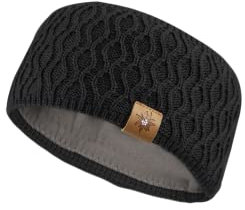 Bavarian Caps Klassik Stirnbandl Glitzer (dunkelgrau)