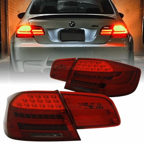 LED Lightbar Rückleuchten Set Rot Smoke für BMW 3er E92 Coupé 09.2006–03.2010