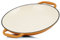 Mahlzeit Paella Pfanne emailliert | Ø 35 cm | Sunny Orange | Gusseisenpfanne mit zwei Griffen | Grill Pfanne, Paella Pfanne Grill, Paellapfanne Ofenfest, Paella-Pfanne Gusseisen, Pfanne für Gasgrill