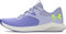 Under Armour Damen UA W Charged Aurora 2 Sneaker, Celeste/White Clay/High Vis Yellow, 37.5 EU