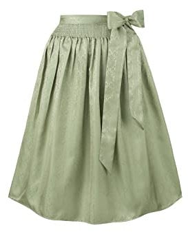 Stockerpoint Corinna Damen Midi Dirndlschürze, Hellgrün, 34-38