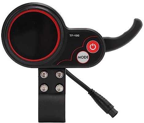 VGEBY Electric Scooter Display Panel, 48V TF‑100 6 Pin Waterproof Display Communication Instrument for KUGOO M4 Electric Scooter