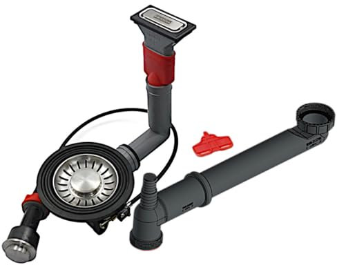 FRANKE Juego de válvulas de empuje Integral 112.0688.030 para HDX 214 y HDX 614 / Válvula / pieza de repuesto