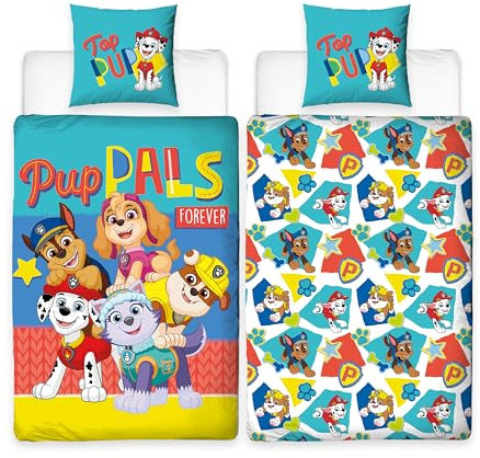 LYO Bettbezug + Kissenbezug Paw Patrol