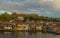 1000 Piece Wooden Jigsaw Puzzle, Great Britain North Yorkshire Whitby City Evening Puzzle Unique Birthday And Xmas Gifts 75X50Cm