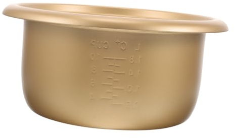 IMIKEYA Non-stick Rice Cooker Inner Pot 4l Replacement Accessory Compatible 700w Electric Cookers Sturdy Metal Material for Cooking Rice Soups and Stews