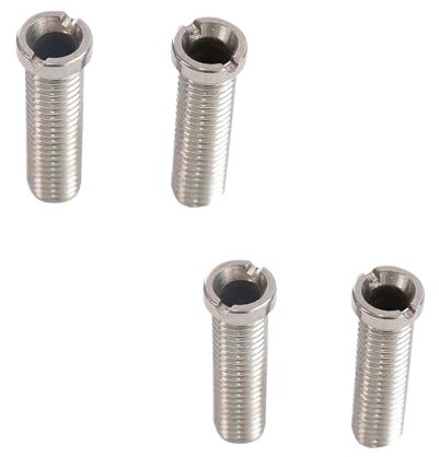 ZEACCT 4-Piece Sink Strainer Fastener Set, Durable Threaded Bolts for Kitchen and Wash Basin Drain Assemblies – Includes Basket and Waste Fixing Accessories