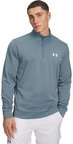 Under Armour Herren Armourfleece 1/4 Zip, (587) Jaspis Blue/White, X-Large