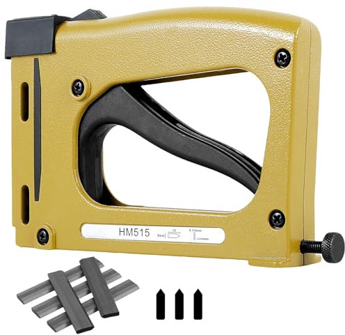 Outil de cadre photo manuel avec 1 000 points de force réglable pour encadrement de photos, pilote de cadre léger, agrafeuse/cloueuse manuelle pour cadre photo