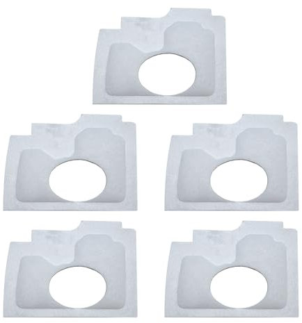 5 stücke Oval Loch Luftfilter for STIHL MS180 MS 180 MS180C MS170 018 017 Benzin Kettensäge Teile Doppel Schicht