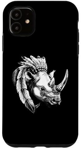 Hülle für iPhone 11 Rhino Head Sonnenbrille