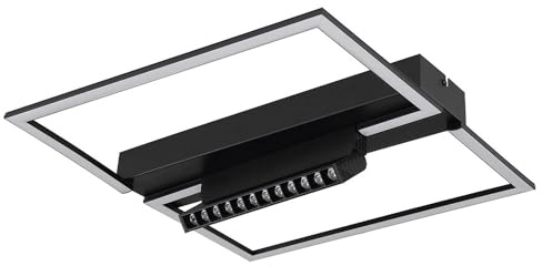 Ceiling Light Living Room Lamp LED Movable Spotlight Memory Function Black