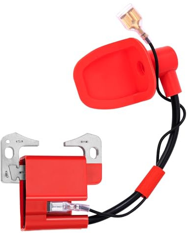 Tunejoy Bobinas de Encendido Reemplazo Piezas Generador para Gasolina Motor ATV Pocket Pit Bike Motores Horizontales de 2 Tiempos 43cc 47cc 49cc Rojo
