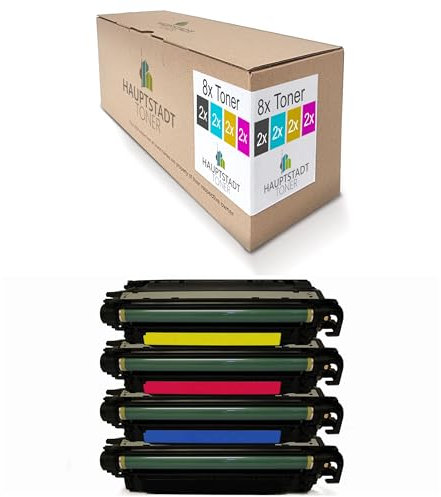 H.T. Toner 8X kompatibel für HP Color Laserjet M552 M553 M577 ersetzt CF360X-63X 508X