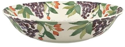 Emma Bridgewater Rosehip and Elderberry Medium Dish/Pasta Bowl