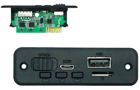 Qurygin Car Amplifier | Car Subwoofer Amplifier - Speaker Radio Module Marine Voice Function for Men Women Motorcycle Outdoor Travel