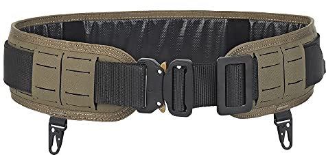 CATNOINU Taktischer Hüftgurt mit Schnellverschluss-Schnalle, MOLLE-System, strapazierfähig, verstellbar, Outdoor-Ausrüstung für Airsoft und Paintball