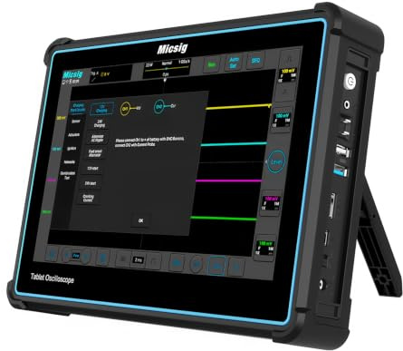 Oscilloscope automobilistico Micsig Oscilloscope diagnostico automobilistico 300MHz Frequenza di campionamento 2GSa/s Profondità di memoria 220Mpts(Kit ATO3004 Standard)