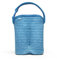 Built NY Tasche für 2 Flaschen, gepunktet, Blau