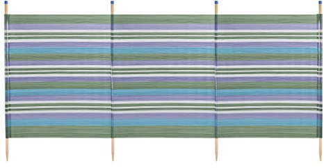 Yello WBL 4 Pole Standard Stripes Windbreak - Green