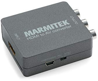 Adaptador HDMI a Euroconector - Marmitek Connect HA13 - Convertidor de video digital - RCA o SCART - Compuesto - PAL - NTSC - 1080P - Full HD - No se requiere software