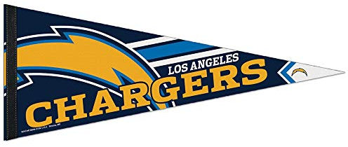 WinCraft Los Angeles Chargers Big Logo Premium Football NFL Wimpel