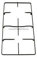 GRIGLIA PIATTINA 2 FUOCHI 430X222MM. LOFRA P3251 (SOSTITUISCE GRIGLIA IN GHISA COD. G3205 e G3208)