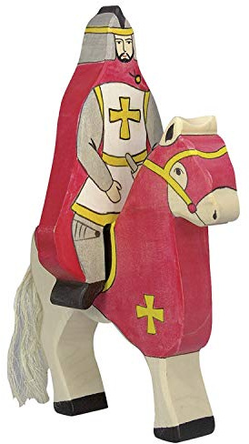 Gollnest & Kiesel Roter Ritter mit Mantel, reitend (ohne Pferd)