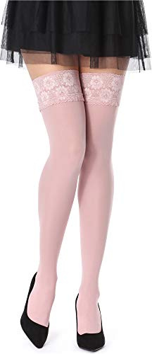 Bellivalini Collant Bas Autofixant en Microfibre Femme 40 DEN BLVFI1004