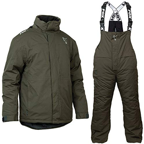 Fox Collection Winter Suit Green & Silver (XXL)