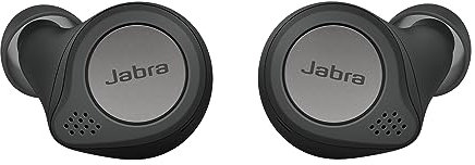 Jabra Elite Active 75t – Sport-In-Ear Bluetooth Kopfhörer mit aktiver Geräuschunterdrückung und langer Akkulaufzeit für True-Wireless-Erlebnis bei Telefonaten und Musik – Titanium Schwarz