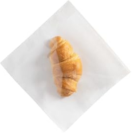 TP4U - 100 Film fronted Paper Bags 8.5'' x 8.5'' Cellophane Clear Display Sandwich Bakery Food - Various Sizes (8.5'' x 8.5'')
