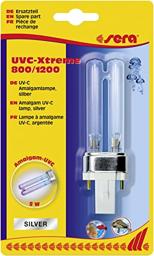 sera Amalgam - Lampada UVC 5 W – UVC-Xtreme 800 + 1200 (Ricambio) UVC-Xtreme 800 UVC-Xtreme 1200