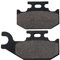 Yerbay Bremsbeläge Hinten für yamaha YFM 700 R Raptor 2006-2012