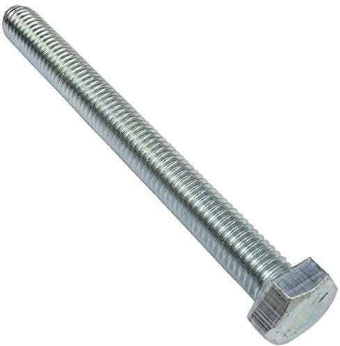 AERZETIX - C47333 - Lot de 20 Boulons M8x80 à tête Hexagonale - Classe 8.8 - en Acier Zingué