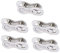 X AUTOHAUX 5 Pair 12 Speed Master Chain Link Connectors for Bicycle Silver Tone