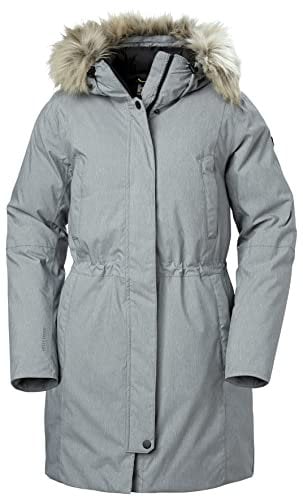 Helly Hansen Damen W Senja Parka, Grau-Melange, L