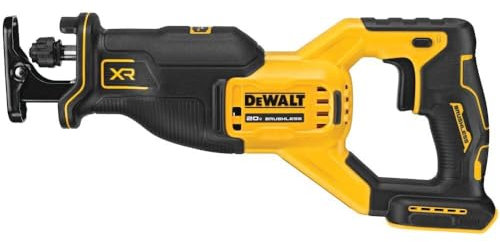 DEWALT DCS382B 20V MAX* XR® Brushless Cordless Reciprocating Saw (Tool Only), Black