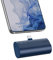 VEGER Power Bank USB C 5000mAh, 20W PD Mini Externer Akku, Schnelles Aufladen USB C Powerbank ohne Kabel, klein Handy Tragbares Ladegeräte Kompatibel mit Samsung, Huawei, USB C-Handys usw（Blau