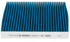 Bosch A8581 - Innenraumfilter FILTER+pro antibakteriell, wirksam gegen übel riechende Gase, Viren, Schimmel, Feinstaub und Allergene