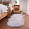 Ghouse Home Teppich Wohnzimmer Kinderzimmer Schlafzimmer Deko Grau 60x180 cm Kurzflor Flauschig rutschfest Carpet Waschbarer Flur Teppich
