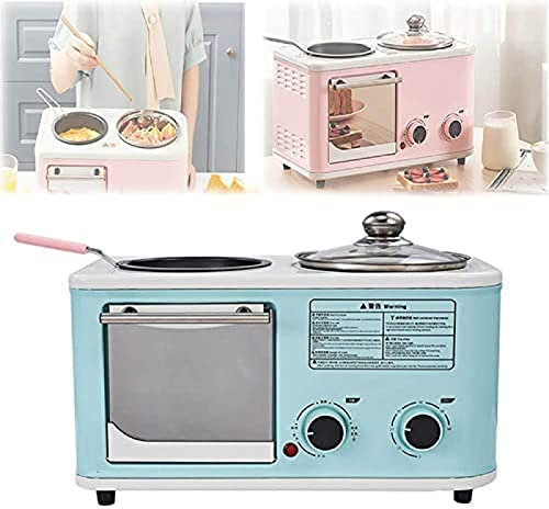 Macchina per La Colazione, Piccola Macchina per La Colazione, Tostapane Quattro in Uno, Macchina per Toast per Uso Domestico, Padella, Mini Forno, Macchina per Il caffè per La Casa, Sono Disponibi