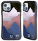 Head Case Designs Mezzanotte Montagne Colorate Cover Ibrida Compatibile con Apple iPhone 14