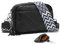 KUNKUN Sac Bandoulière Femme Cuir Petit Sac Bandouliere Sac A Main Femmes Bandoulieres Noir Sacs à Bandoulière Avec Bandoulière de 5 cm de Large Avec Porte Monnaie